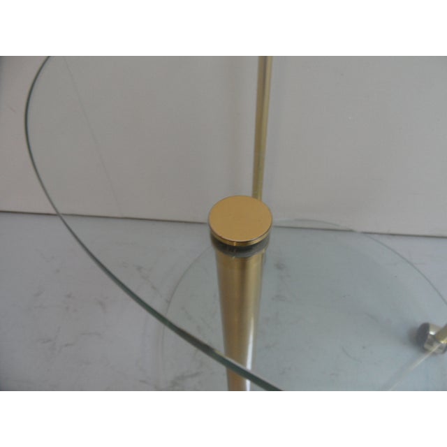 Vintage Trolley with Glass, 1970s For Sale - Image 3 of 9