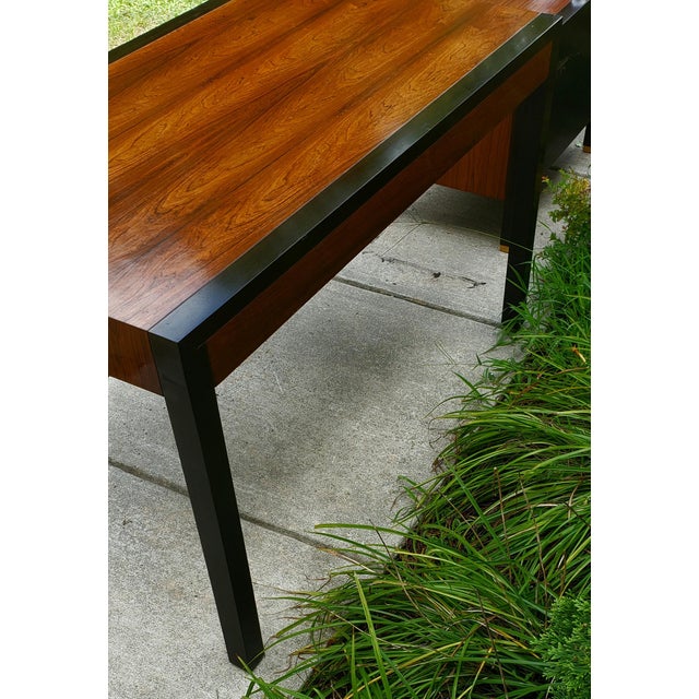 Mid 20th Century Mid-Century Modern Harvey Probber Mahogany & Rosewood Writing Desk For Sale - Image 5 of 8