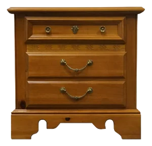 Singer Furniture for Sears Open Home Collection Early American Country Style 25" Solid Pine Two Drawer Nightstand 2325-64961