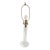 Simon Pearce Hand-Blown Crystal Column Table Lamp, Signed, Circa 2000 For Sale