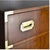 Mid Century Highboy Campaign Dresser by Dixie Furniture For Sale - Image 12 of 12