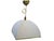Vintage Brass and Fabric Chandelier, 1975 For Sale - Image 11 of 11