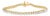 10K Yellow Gold 4.0 Cttw Lab Grown Diamond Tennis Bracelet For Sale