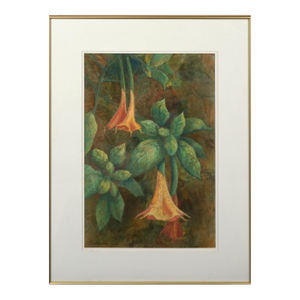 Angel Trumpets Floral by Miriam Prince Pinkerton
