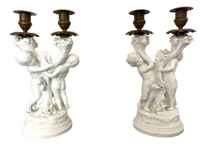 Antique Arms of Light from Sevres, 1700s, Set of 2