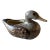 Small Vintage Duck Pottery Planter or Votive Holder For Sale