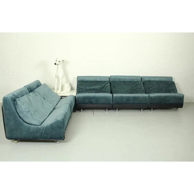 Textile Orbis Lounge Sofa Set by Luigi Colani for Cor, 1969, Set of 6 For Sale - Image 7 of 10