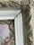 Rococo Antique Ornate Gilt Wood Mirror, 24x28 Reticulated Wall Mirror, Rococo Baroque Cream Gold Mirror, Vintage Carved Statement Mirror For Sale - Image 3 of 8