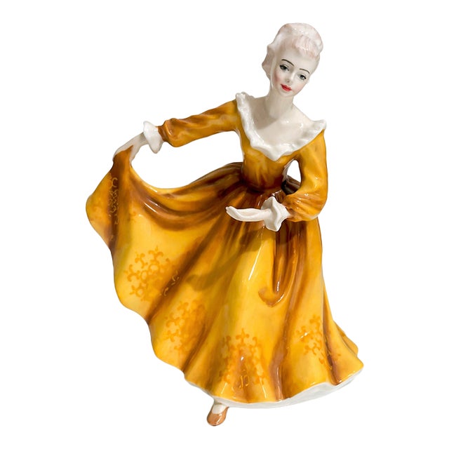 Royal Doulton “Kirsty” Hn2381 by Peggy Davies – 1970 English Bone China Figurine For Sale