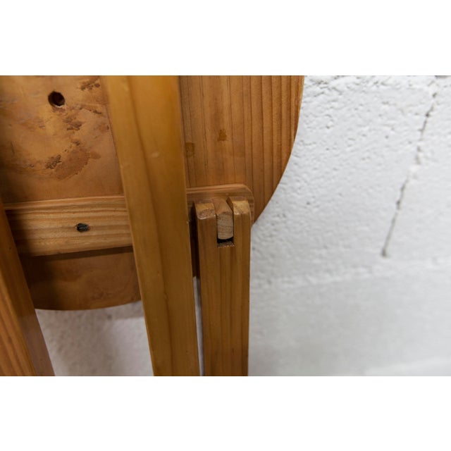 Folding Stool in Pine by Roger Tallon, 1960 For Sale - Image 14 of 15