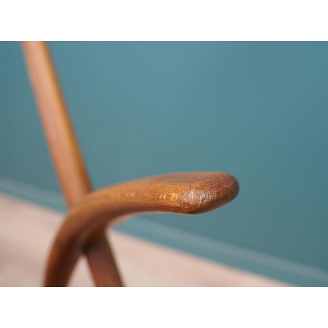 Danish Beech Chair by Illum Wikkelsø for Niels Eilersen, 1960s For Sale - Image 18 of 18