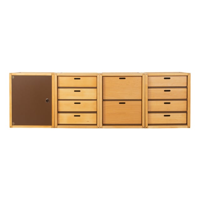 Chest of Drawers from Flötotto, 1970s, Set of 4 For Sale