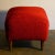 1940s Italian Rationalist Bouclè Ottoman in the style of Gio Ponti, 1940s For Sale - Image 5 of 10