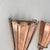 1950s Vintage Theatre Wall Lights in Copper in the style of Gio Ponti, Italy, 1950s, Set of 2 For Sale - Image 5 of 18