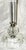 Hollywood Regency Mid 20th Century Hollywood Regency Crystal Glass Stick Lamp For Sale - Image 3 of 9