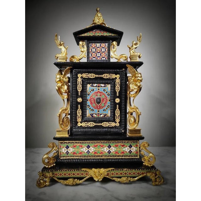 Silver Antique Italian Altar, 1675 For Sale - Image 8 of 13