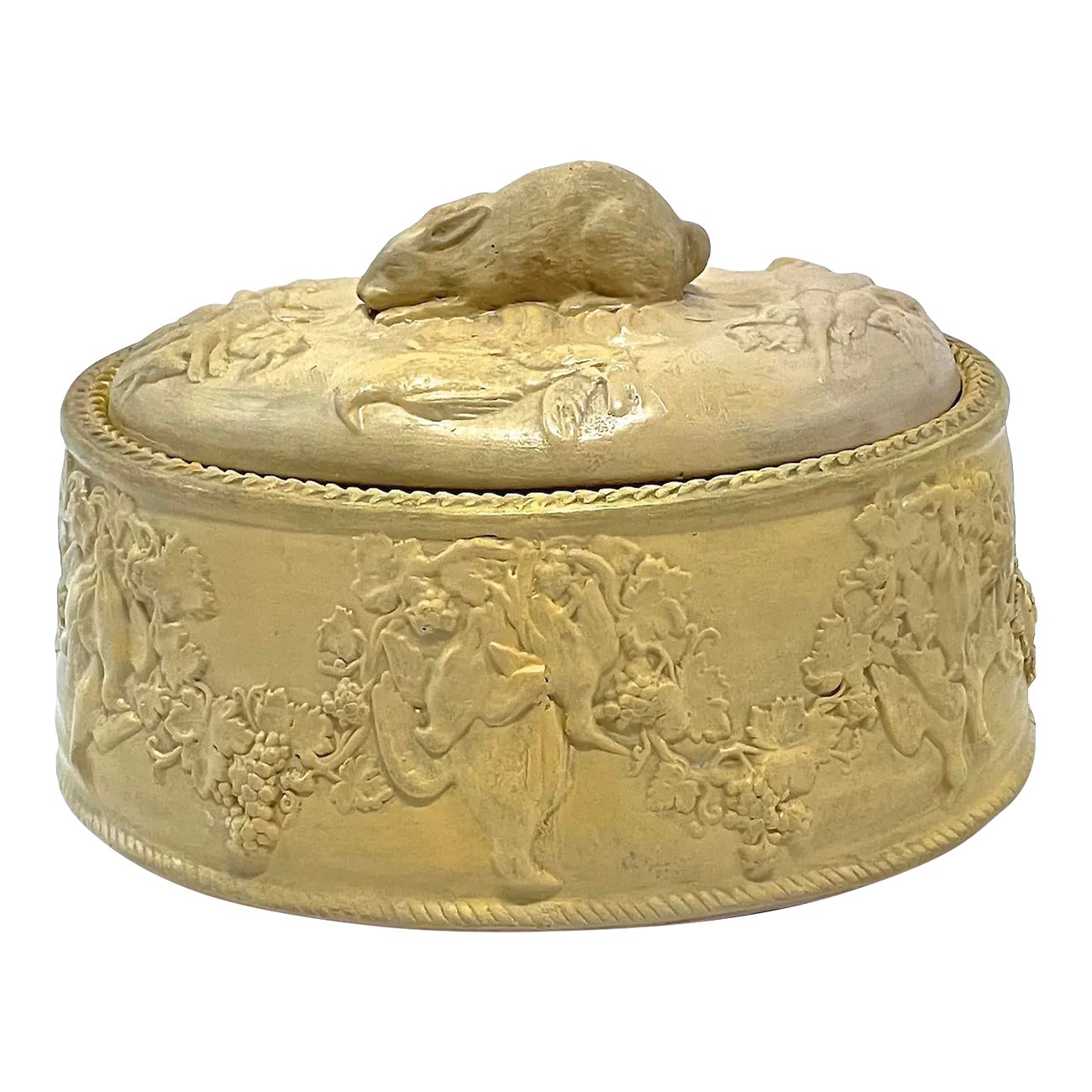 Antique Wedgwood Rabbit/Game Lidded Game Tureen | Chairish