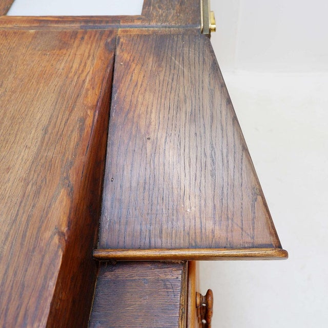 Watchmaker's Workbench with Illuminated Glass Top from Auxilia, 1930s For Sale - Image 12 of 16
