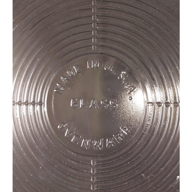 1950s Fb Rogers Glass Casserole Dish W/ Silver Plated Fish Shaped Holder & Lid For Sale In Orlando - Image 6 of 7