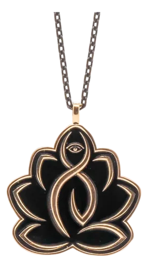 Hope Lotus Flower Protective Chain Necklace