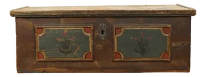 Folk Art Bridal Box