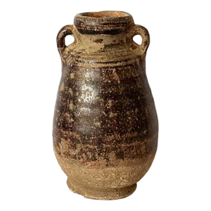 Antique Chinese Brown Glaze Vase Song Dynasty (960-1279) Chinoiserie