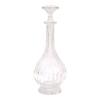 Mid 20th Century Crystal Decanter - D For Sale