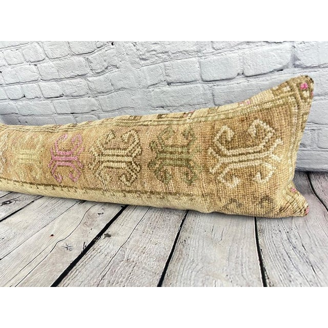 Vintage Pillow Case Turkish Rug Pillow Decorative Rug Pillow Dry cleaning only. PILLOW INSERT IS NOT INCLUDED