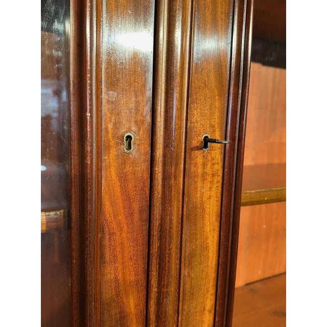 Large Victorian Bookcase in Mahogany For Sale - Image 17 of 18