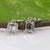 1.9ct Aquamarine Stud Earrings With Earth-Mined Diamond Accents: Solid 14k Gold, A Pair For Sale - Image 4 of 5