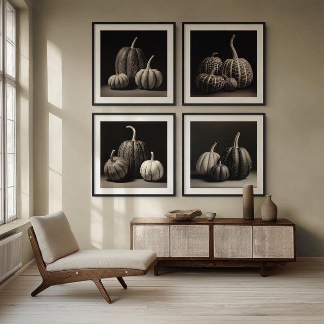 Pumpkins No. 3 — Fine Art Botanical Photograph Print Pumpkins No. 3 is a sophisticated botanical fine art photograph...