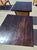 Mid-Century Modernist Rattan and Wood Side Tables For Sale - Image 4 of 8