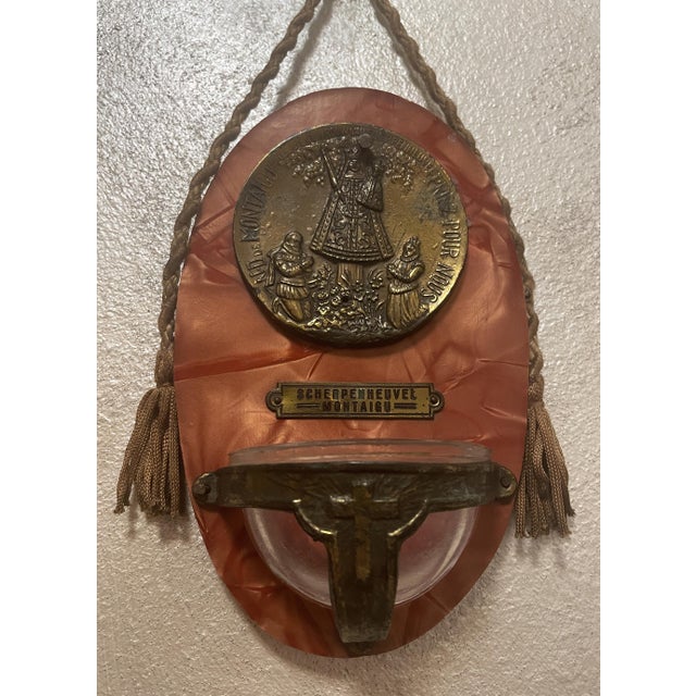 Vintage Holy Water Bowl, 1950s For Sale - Image 6 of 10