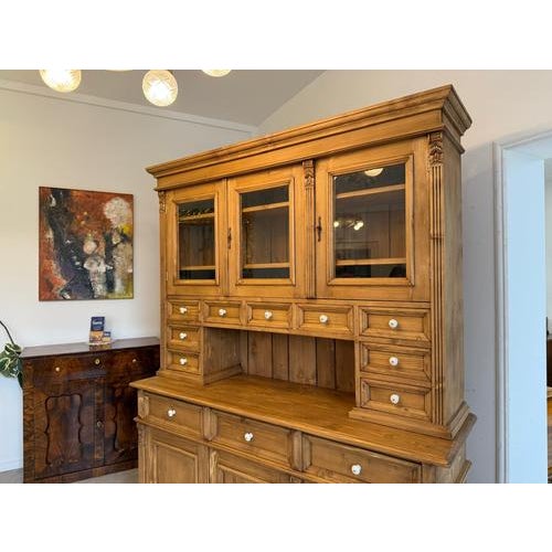 Gründerzeit Kitchen Cupboard in Wood For Sale - Image 4 of 15