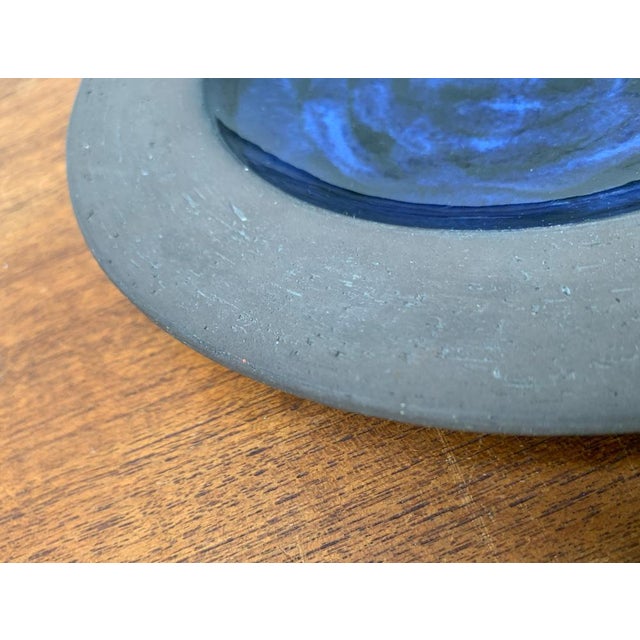 Mid-Century Danish Studio Pottery Bowl from Robert Rob Bentsen, 1960s For Sale - Image 4 of 16