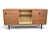 Mid-Century Modern Teak Buffet Credenza With Sliding Doors & Adjustable Shelves For Sale - Image 10 of 15
