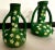 Mid 20th Century Mid-Century Chinese Export Style Green Pottery and Blossom Vases - S/2 For Sale - Image 5 of 8