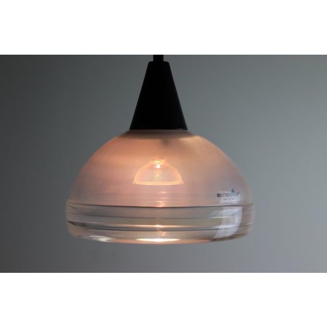 Rosanna Toso Mid-Century Modern Pendant Lamp For Sale In New York - Image 6 of 13