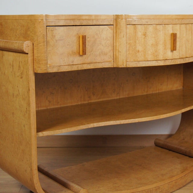 Art Deco Console Table by Harry & Lou Epstein, 1930s For Sale - Image 6 of 9