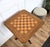 Wood Italian Neoclassical Biedermeier Walnut Inlay Tripod Chess Games or Side Table, 1950s For Sale - Image 7 of 9