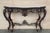 Early 20th Century Large French Regency Carved Walnut Console Table with Gilted details and marble For Sale - Image 17 of 18