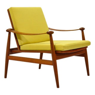 Finn Juhl Model 133 "Spade" Lounge Chair by France & Daverkosen For Sale