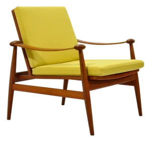 Finn Juhl Model 133 "Spade" Lounge Chair by France & Daverkosen