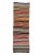Textile Mid 20th Century Red & Gray Striped Vintage Kilim Rug For Sale - Image 7 of 7