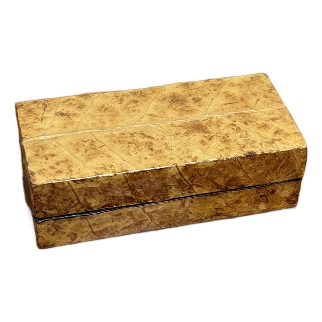 Burl Wood Keepsake Box, Vintage For Sale