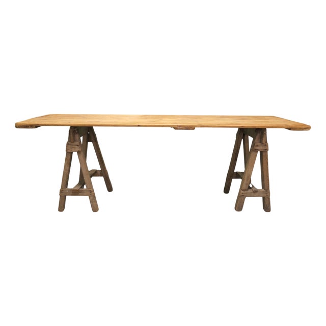 Elm Harvest Table, South West France For Sale