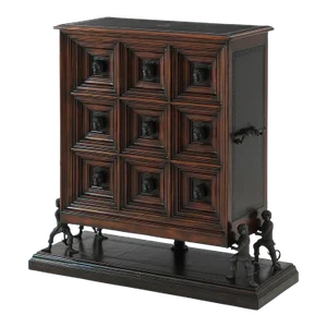 Unusual 19th Century Style Italian Chest