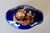 French Vintage French Limoges Cobalt Blue Trinket Box — Gilt Courting Scene, 20th Century For Sale - Image 3 of 7