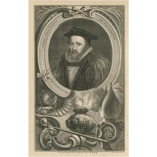 Portrait of George Abbot, Paper For Sale