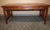 Computer work table with three drawers - Keyboard access in middle drawer and storage in left and right drawers. Wire...